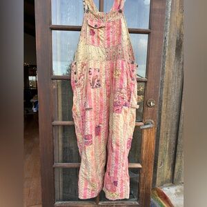 Magnolia Pearl Sunfaded Love Overalls 161 Sunrise Daisy European Cotton